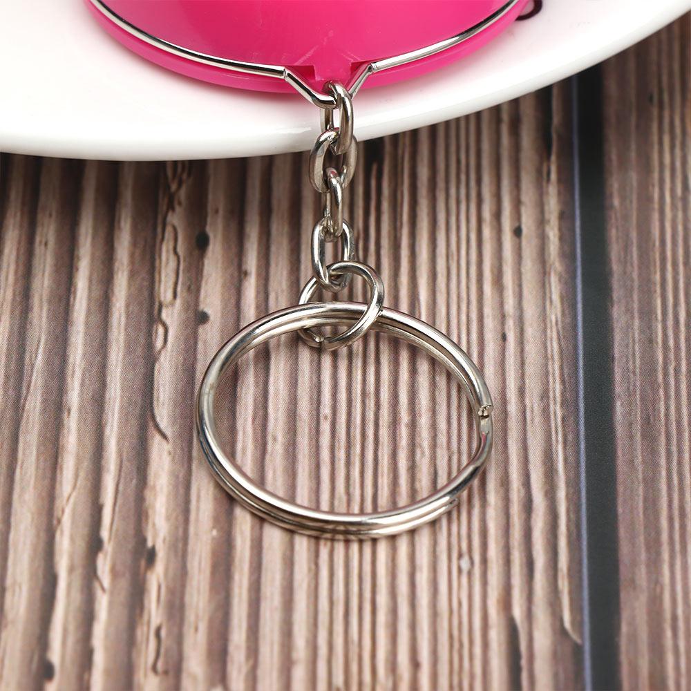 Нежный маленький брелок рулетка сантиметровая лента конфетного цвета размер одежды