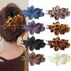 Duckbill Clip Flower Hairpin Women's Summer Korean Style All-match Hairpin Back of The Head Bun Headdress