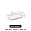 Прямоугольные боковые тарелки Hantun из меламина (5-Pack)