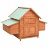 VidaXL Chicken Coop 152x96x110 Cm Solid Fir Wood