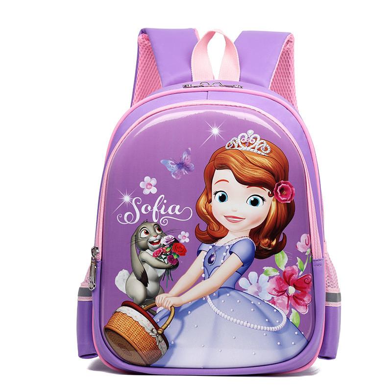 Детский рюкзак Kuromi Melody Spider Man Elsa с дышащими лямками с воздушной подушкой для школьниц