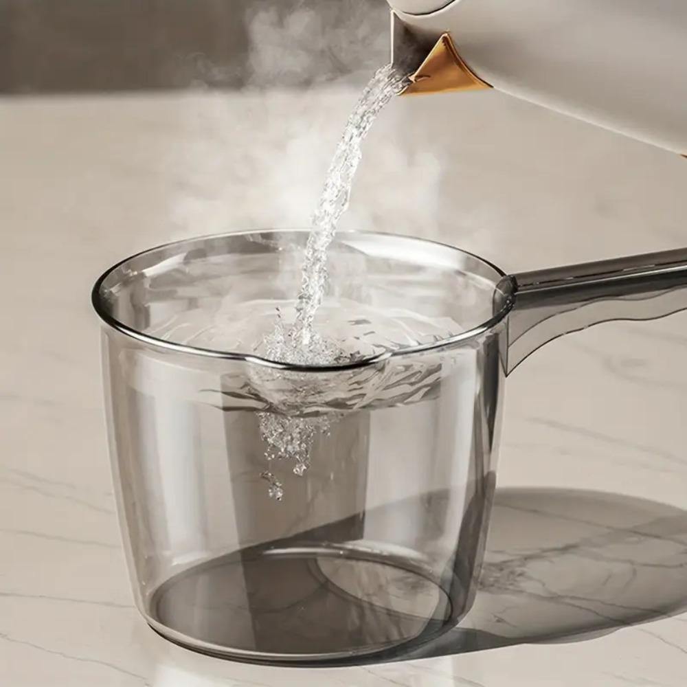 Утолщенные прозрачные ковши для воды Многоцелевая ванная комната Водяная ложка Водяной половник Кухня