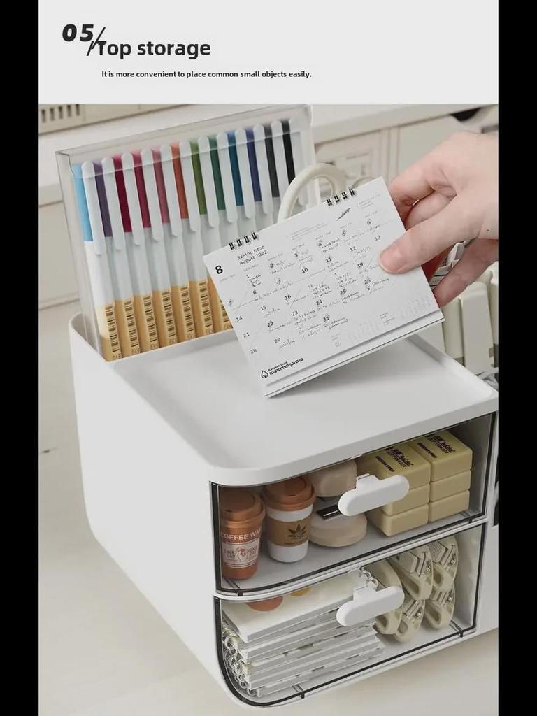 Настольный многофункциональный большой ящик для ручек и подставка для хранения