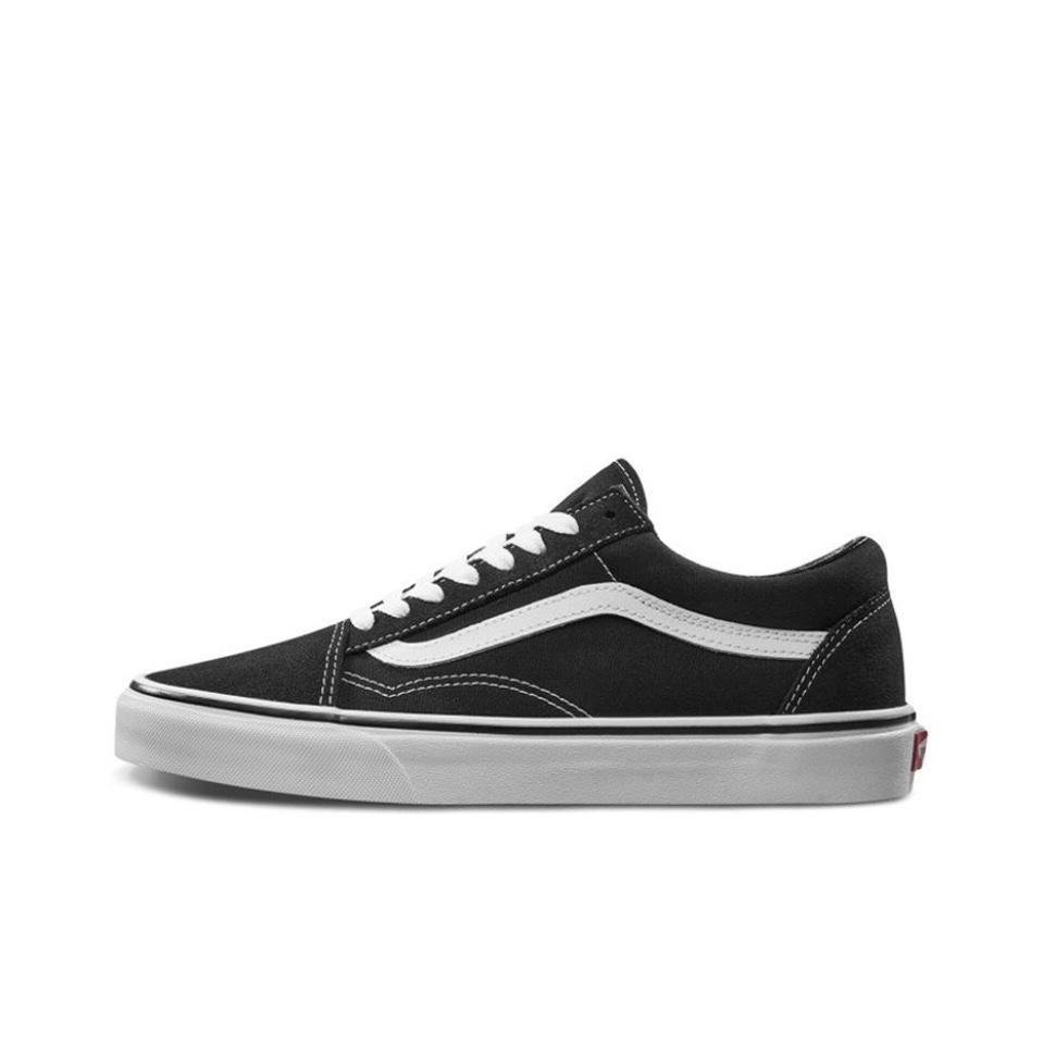 Vans Низкие скейтбордические кеды Old Skool, износостойкие, нескользящие, унисекс, Черно-белые, VN000D3HY28(Команда405-)