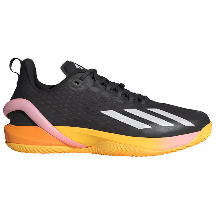 Adidas Adizero Cybersonic Мягкие Удобные Прочные Нескользящие Низкие Теннисные Кроссовки Мужские кроссовки Черные IF0437