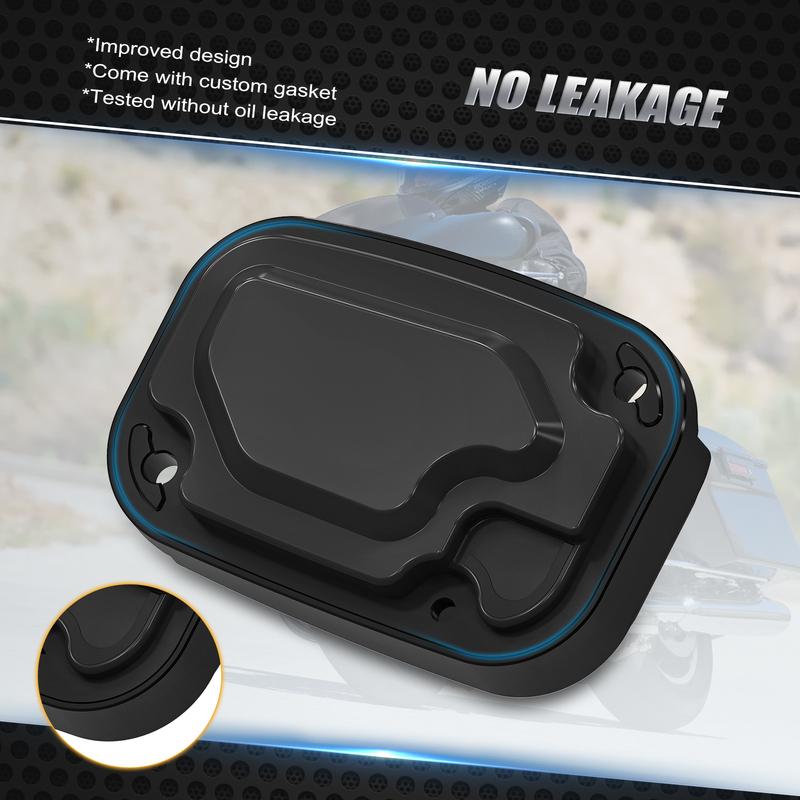 1x Clutch Master Cylinder Reservoir Lid Cover for Harley Road King/Special Street Glide FLHX/S Road Glide FLTRX FLTRXS 2017-2020