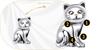 Charms 925 Cat Pendant Bead Kitty Charms 925
