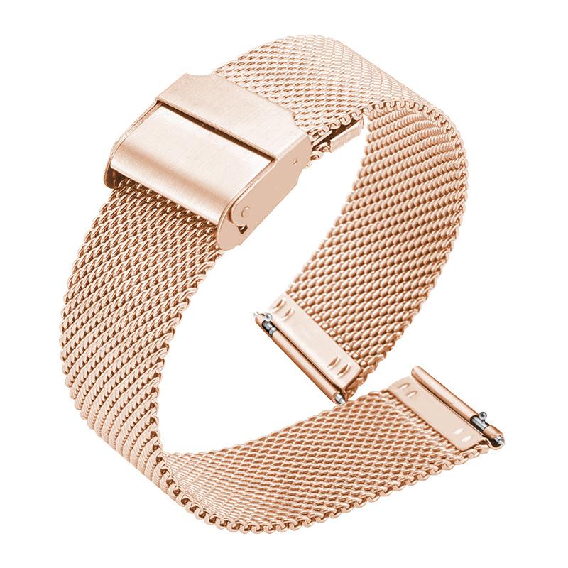 2025 Factory Prices Watch Steel Strap Bands, Rose Golden Black Silver Golden