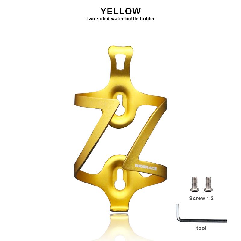 Велосипедные флягодержатели Велосипедный Алюминиевый сплав Легкий Держатель для фляги с водой для питья Велоспорт Красочный Держатель для чайника Кронштейн Детали для езды