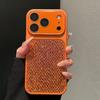 Алмазный Стеганый Чехол для Телефона с Блестками для iPhone 17 Pro & 16/15 Pro Max с Окном для Пленки на Камеру