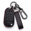 Genuine Leather Car Key Fob Cover For Peugeot 208 301 307 308 407 408 508 607 RCZ 2008 3008 4008 5008 Remote Key Protector Case