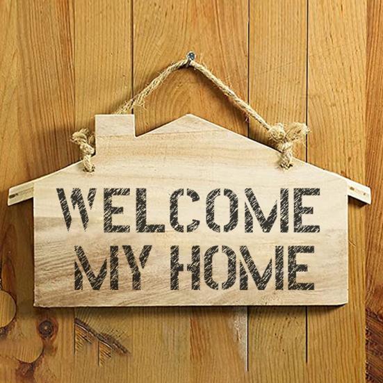 42 Pcs 3 Inches Letter Stencils Reusable Plastic Alphabet Symbol Number Templates Interlocking Craft Stencils Kit for Painting On