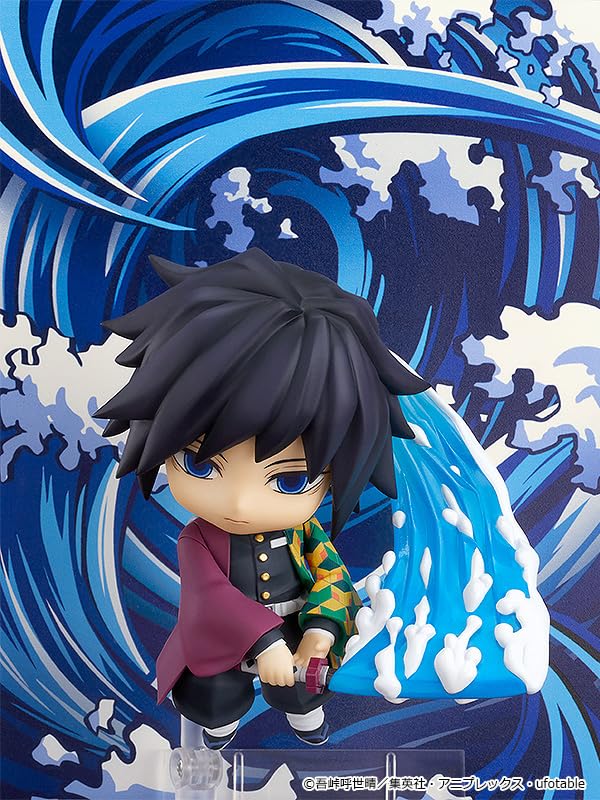 GOOD SMILE COMPANY Nendoroid Демон Клинок, рассекающий демонов Гию Томиока Пластиковая Раскрашенная Подвижная Фигурка Вторая Перепродажа Убийца Не Масштаб
