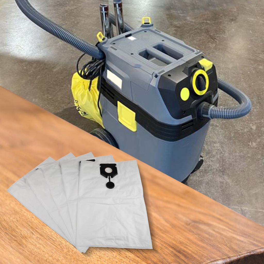 Пылесборники из нетканого материала для Karcher серии NT В комплекте 5 сменных мешков