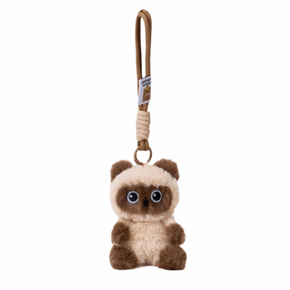 Plush Cat Bag Pendant Soft Fluffy Backpack Charm New Pendant Charm Bag Decoration