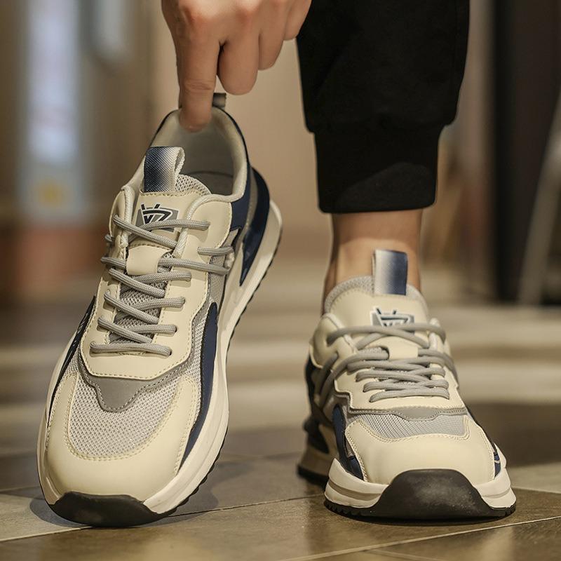 Fashion Innovate Men's Shoes Summer Mesh Breathbale Casual Sneakers Tennis Shoe Outdoor Anti-slip Damping Running Shoes  Sale