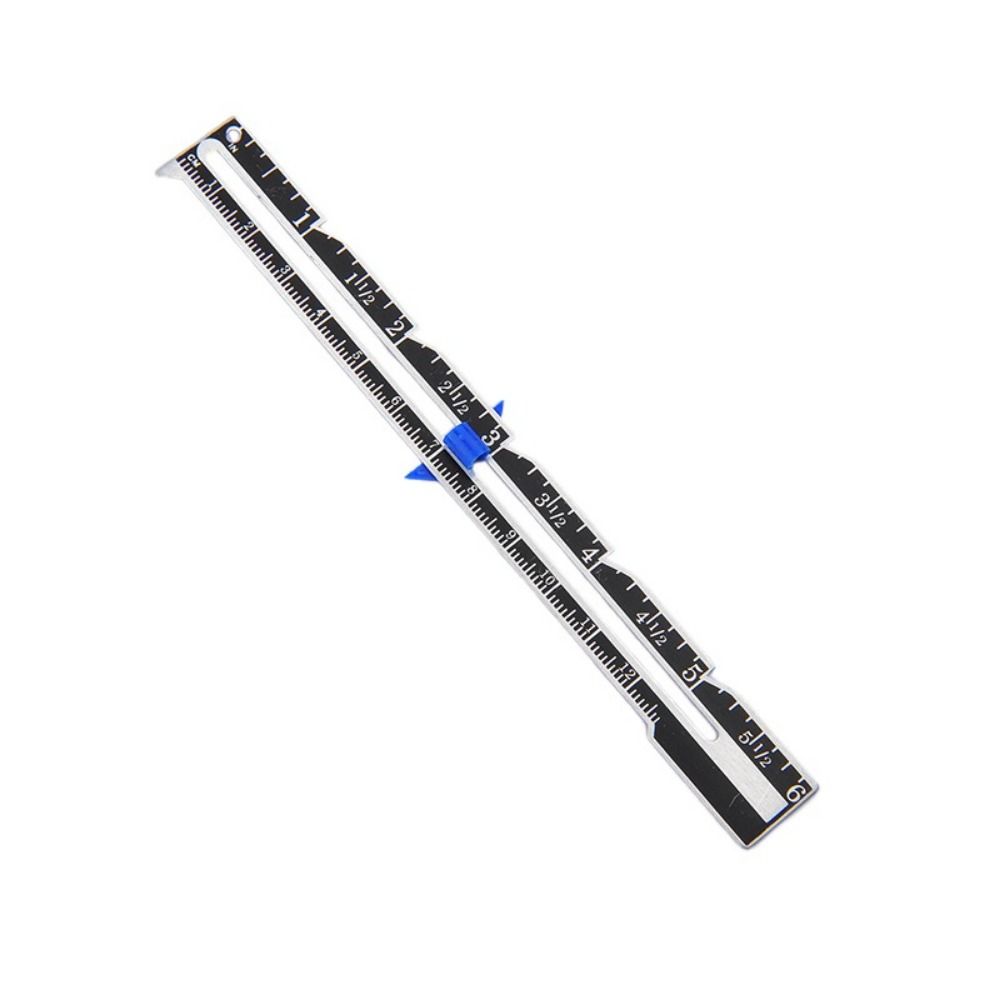 Алюминиевая пластиковая линейка для квилтинга Многофункциональный инструмент для пэчворка Швейная линейка для начинающих