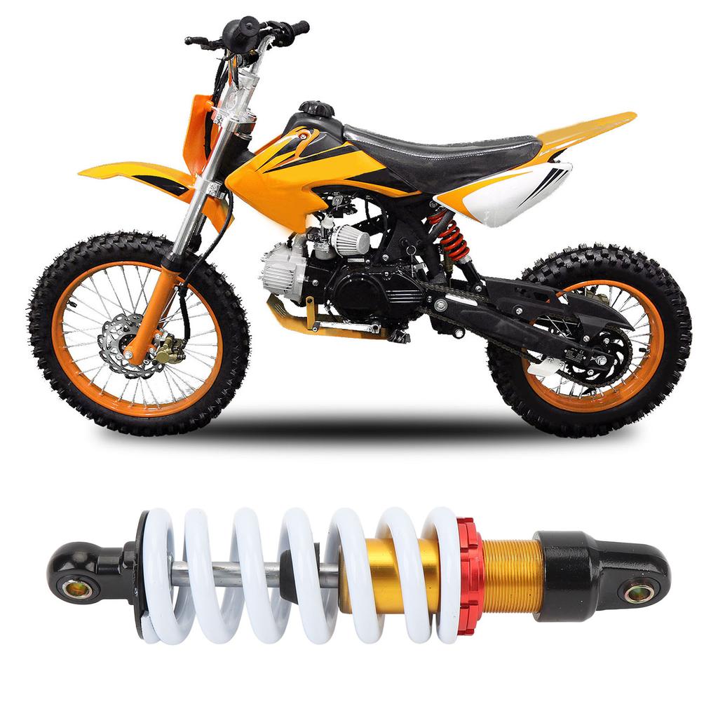 260mm Motorcycle Shock Absorber 11mm Spring Dia Adjustable Damping for 50cc To 150cc Dirt Pit Bike A