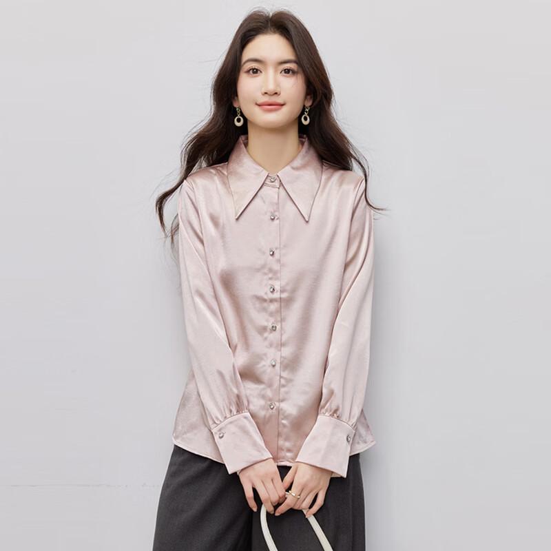 Элегантная женская рубашка Kaseye с длинным рукавом в стиле business casual