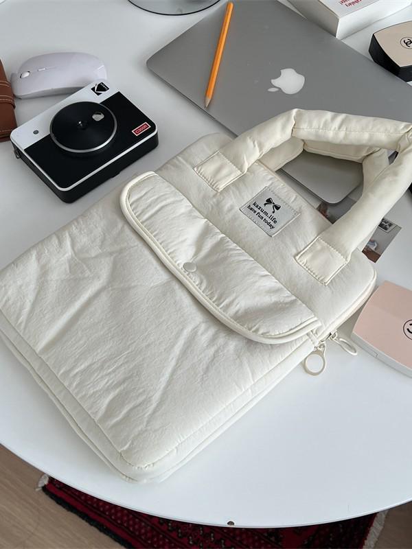 Чехол для планшета в корейском стиле: Подходит для iPad Pro 11-12,9" и ноутбука 14", Одно плечо и ручной