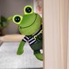 30Cm Kawaii Green Frog Plush Toy Stuffed Cartoon Dressed Animal Doll Cute Decor Plushie Gift