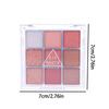 9Color Eye Shadow Plate Eyeshadow Beginner Makeup Подставка для теней для век Sculpture Highlight Cosmetic Женские аксессуары