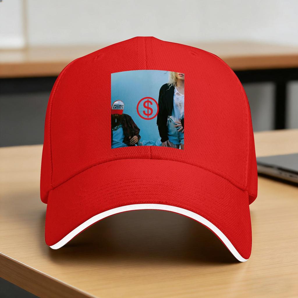 Worst Girl in America Slayyyter Sun Baseball Cap Summer Couple Women Design Hip Hop Hat Wholesale Casual Kpop Rock Snapback Cap