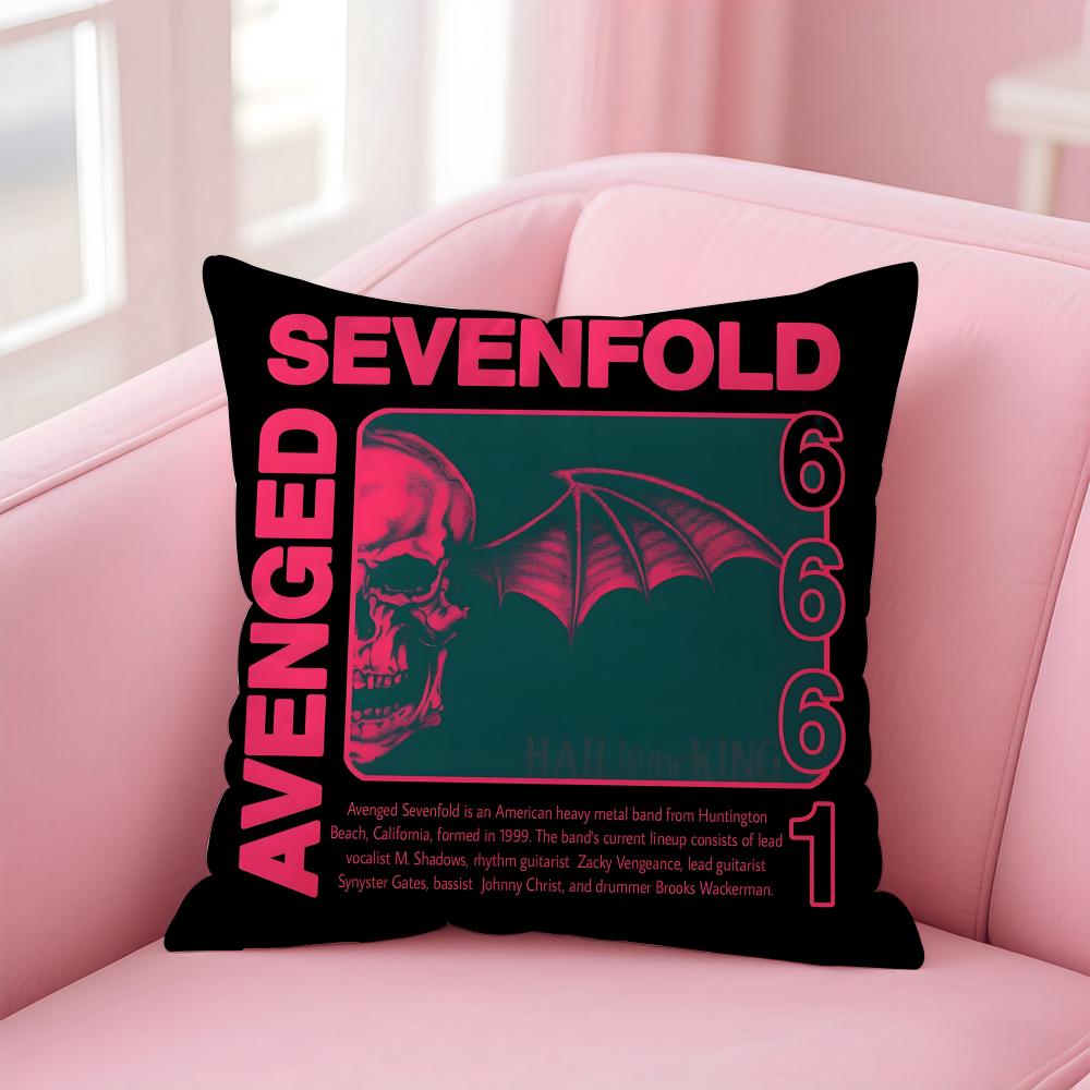 A-Avenged Sevenfolds Наволочка Удобная Двусторонняя Наволочка Идеально для Автомобиля Дивана Спальни и Многого Другого