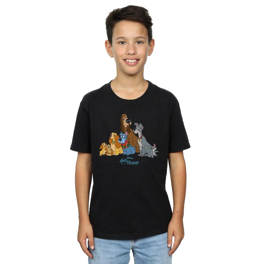 Disney Boys Lady And The Tramp Classic Group T-Shirt