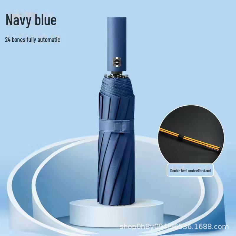 Женский автоматический складной зонт от солнца и дождя с защитой от УФ-лучей и логотипом