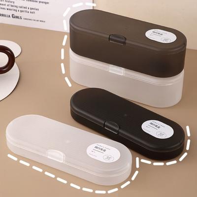 Коробка для хранения большой вместимости Прозрачная пенал Простой пенал Студенты