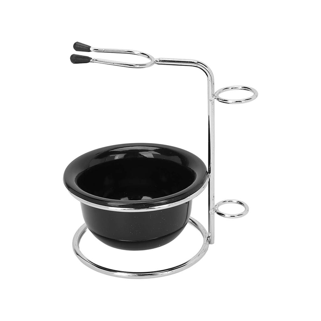 Men s Shaving Bowl Beard Care Cleaning Stainless Steel Shaving Bowl Stand Shaving Tool Set for Barber