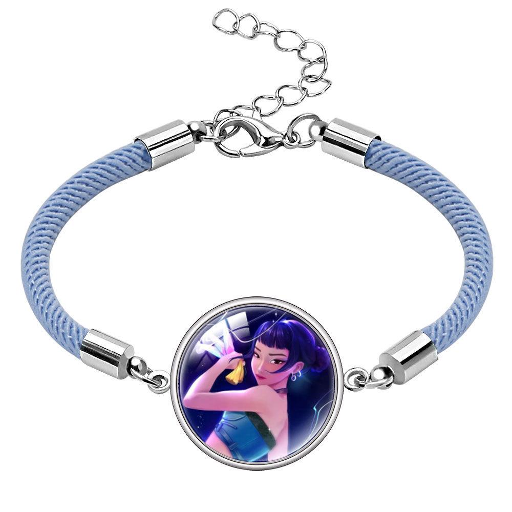 Руми Зои Мира Драгоценный Браслет Мультяшный Многоцветный Веревочный Ручной Ювелирный