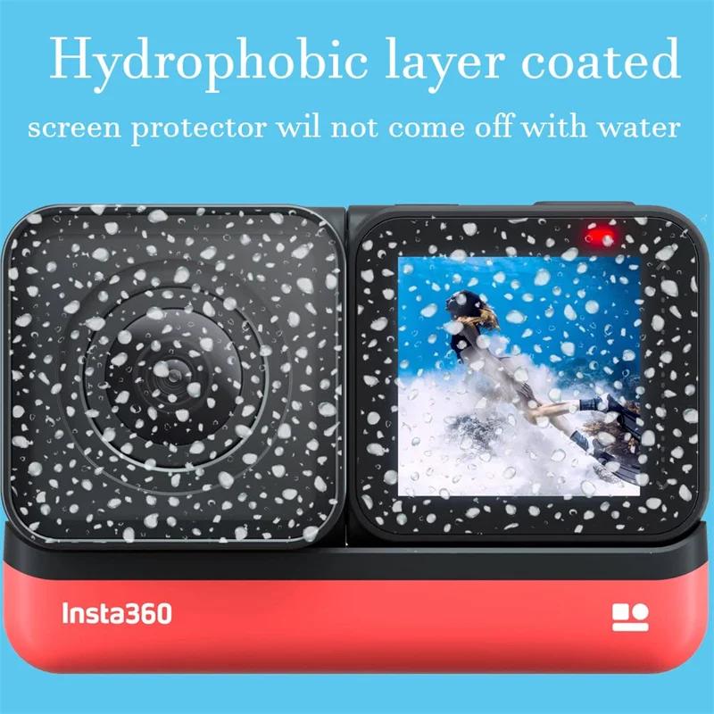 9H Tempered Glass for Insta360 ONE R for Insta 360 ONE R 4k Wide Angle Lens Camera LCD Screen Protector Protective Glass Film