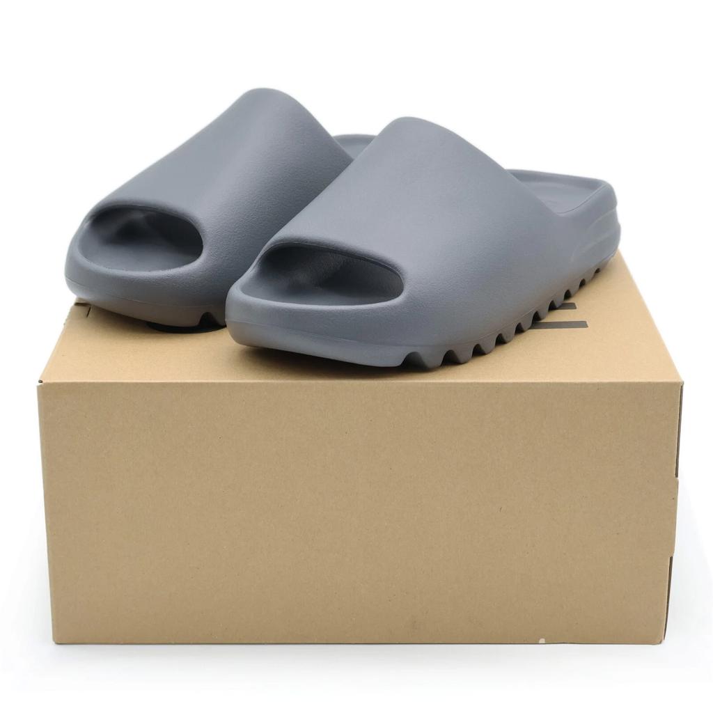 ID2350 adidas Yeezy Slide Серо-сланцевый Черный (Мужской)