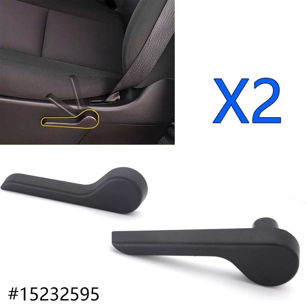 2 шт., рычаг регулировки сиденья для автомобильного сиденья, ручка со стороны водителя, левая + правая 15232594 15232595 для Chevy Avalanche Silverado 1500, часть грузовика