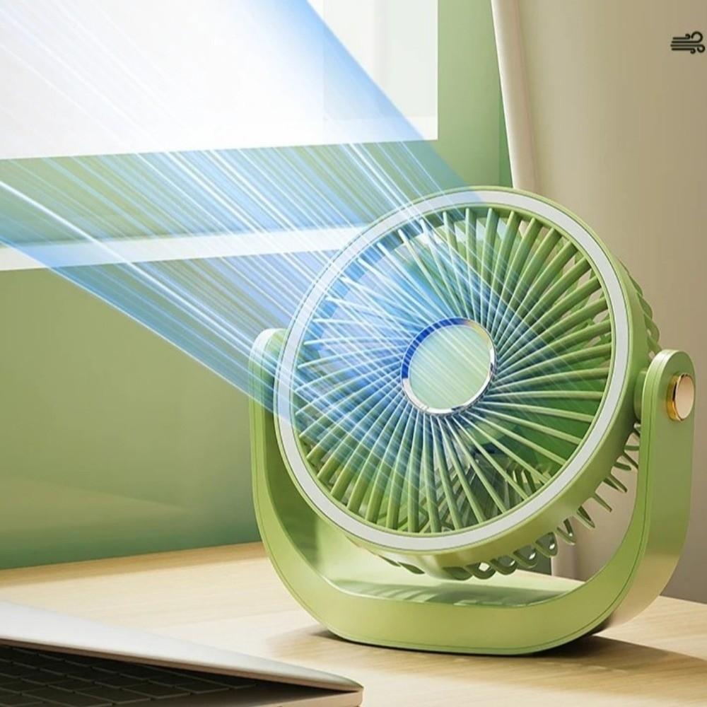 5 Speeds Ceiling Fan 360° Rotation Electric Table Fan Portable Desktop Fan Bedroom