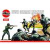Airfix Vintage Classics WWII German Infanti 1:32 WWII Military Diorama Plastic Model Figure A02702V Small Unpainted