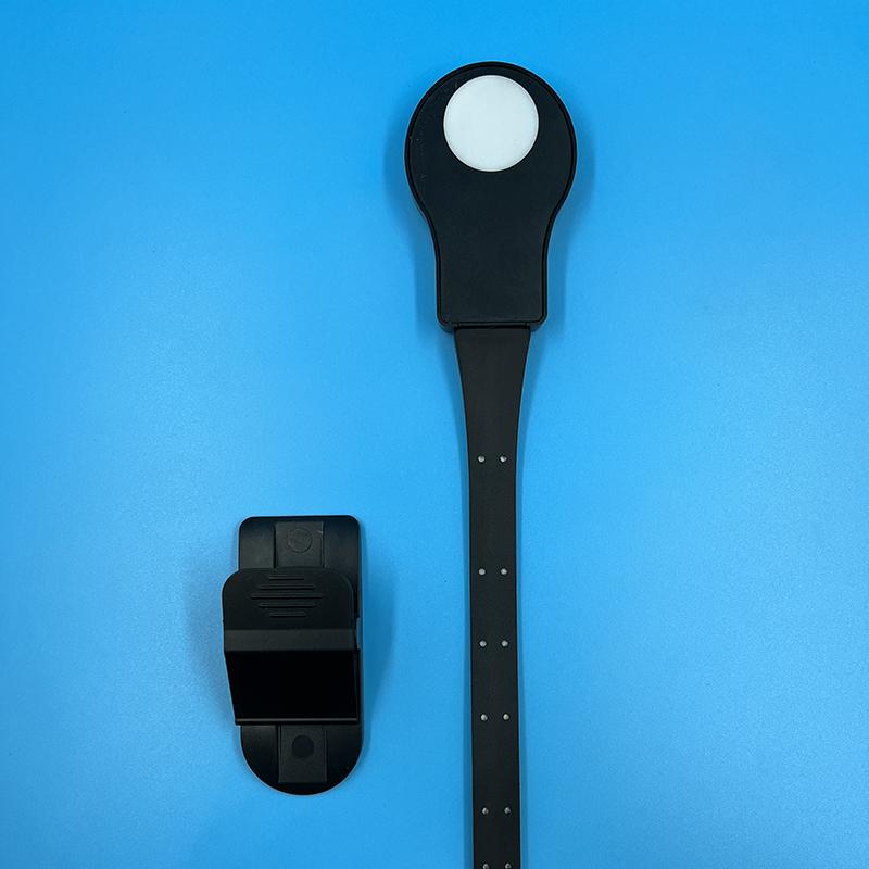 USB 3000K 6000K с регулируемой яркостью, гибкий съемный светодиодный светильник для чтения книг с большим зажимом для спальни