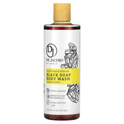 Гель для душа Botanical African Black Soap, Sensual Monoi, 16 унций (473 мл)
