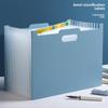 Portable Multi-Layer Accordion Folder: Large Capacity Student File and Test Paper Organizer