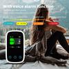 3 in 1 Portable Carbon Monoxide Detector Temp Humi Meter Rechargeable Travel Mini CO Detector Vibration Sound Alarm LED Screen