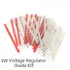 Комплект стабилитронов 1 Вт серии 1N47, набор диодов регулятора напряжения, электронный компонент