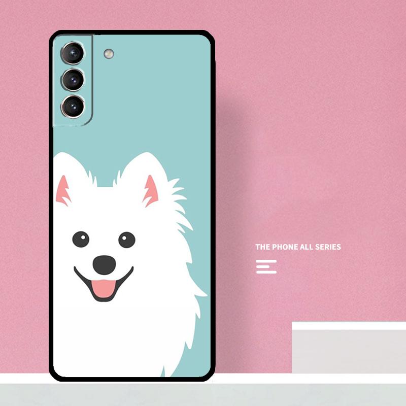 Чехол для телефона с изображением японского шпица для Samsung Galaxy S25 S26 Ultra S20 S21 S22 S23 S24 Plus S10 S25 FE Чехол Coque