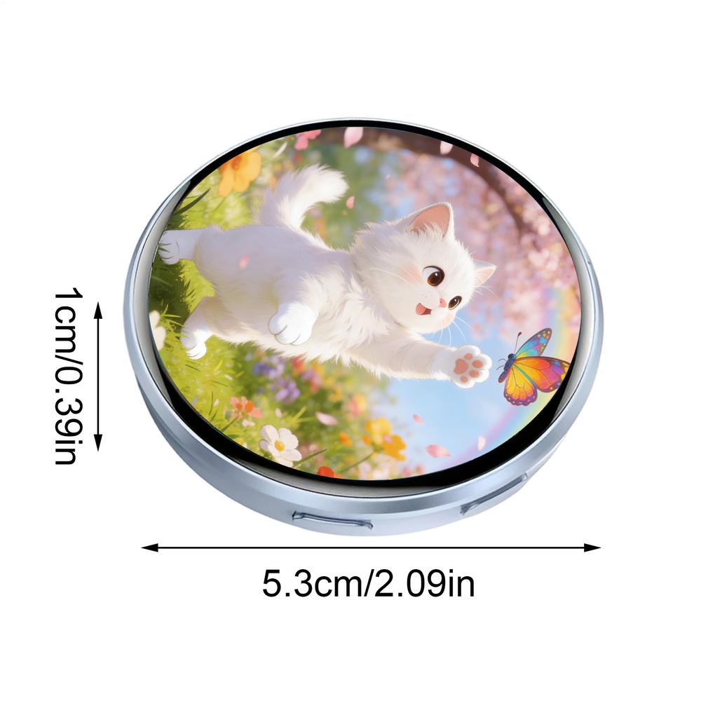Smart Digital Display Video Badge Dynamic Electronic Display Brooch Pin Anime E-Badge Display Brooch Electronic Badge Anime Pins