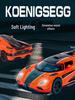 Синао 1:32 Модель спортивного автомобиля Koenigsegg - распашная дверь, звук и свет, инерционный механизм, игрушка из сплава