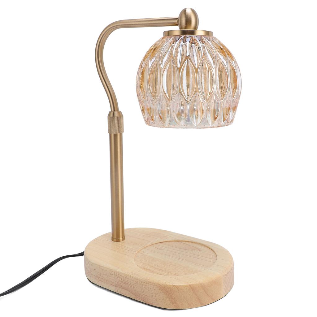 Лампа для подогрева свечей с регулируемой яркостью, домашний декор, бездымный подогревающий свет, электрические свечи, подогреватель воска