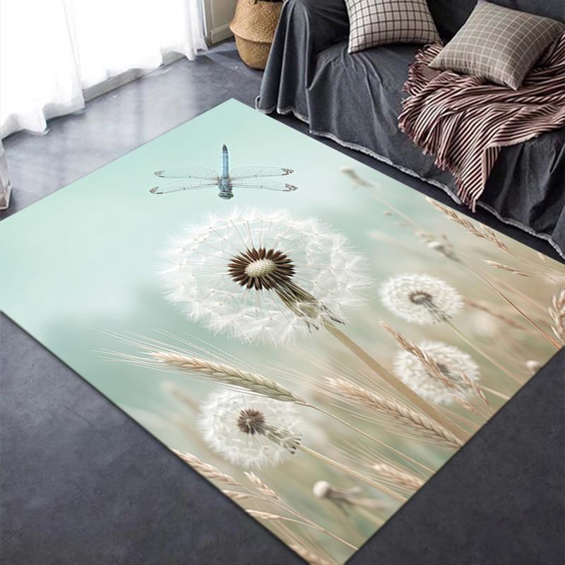 2025 New Dandelion Carpet Rug for Living Room Bedroom Home Sofa Decoration,Kids play Non-slip Floor Mat