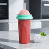 Large Capacity Smoothie Cup Food-Grade Ice Cream Maker Cup Easy To Use Milkshake Bottle  for Kids