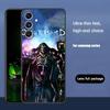Крутой горячий аниме чехол Overlord для Samsung Galaxy S25 S24 S23 S22 S21 S20 Plus Ultra Note20 Мягкий Черный